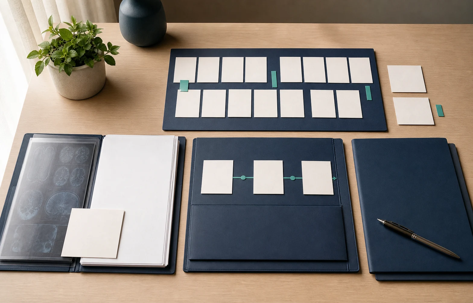 TPD claim review showing intermittent host-placement shift cards, medical evidence, work-capacity chronology and policy files organised to assess sustainable work capacity.