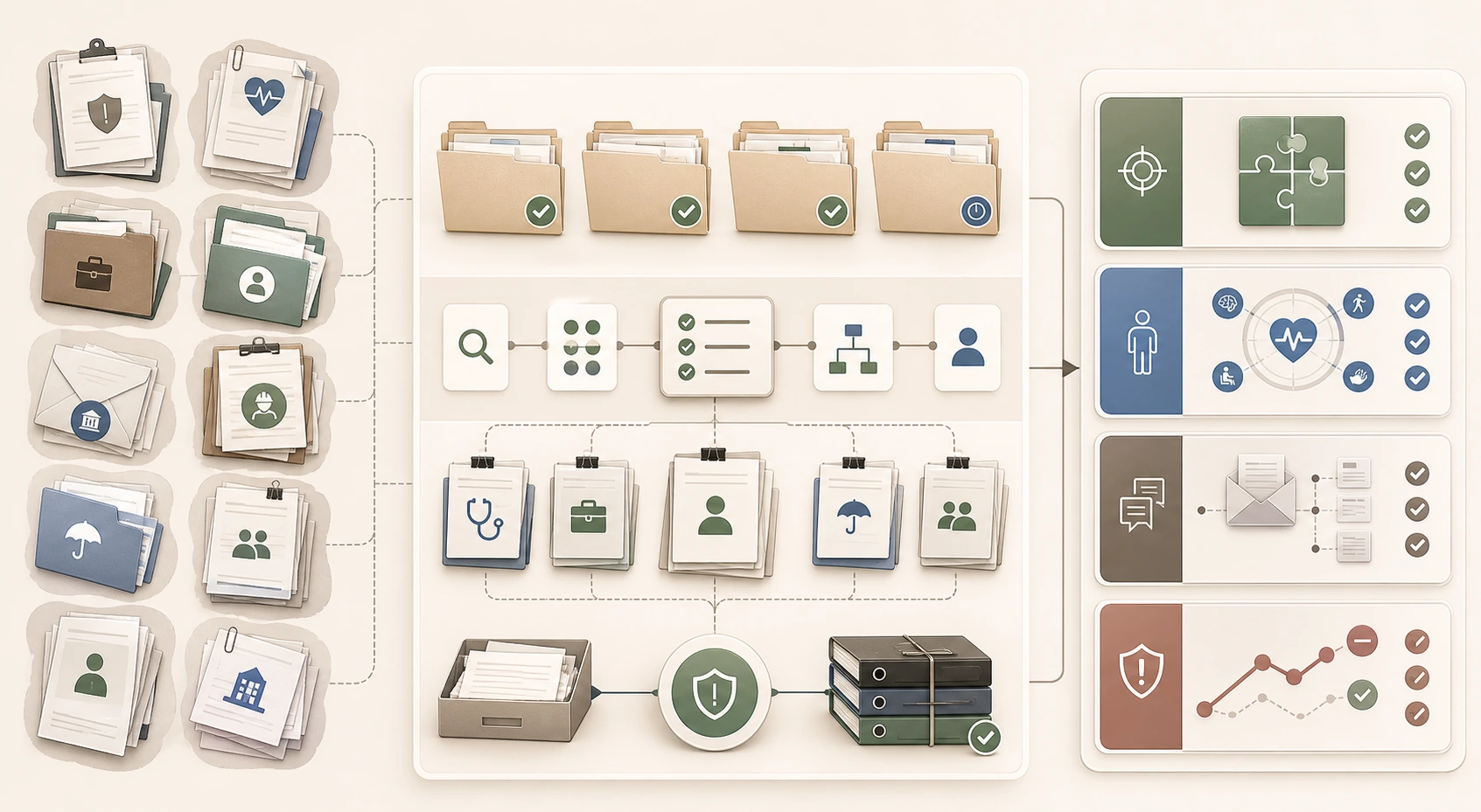 Evidence-focused visual for How lawyers help with TPD claims