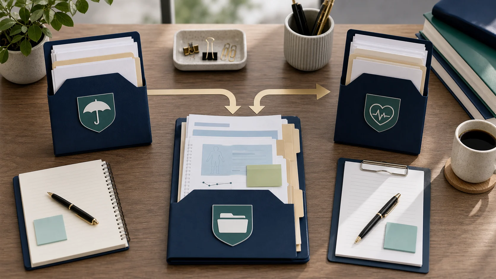 TPD and income protection claim review showing two insurance pathways connected to shared medical and work-capacity evidence.